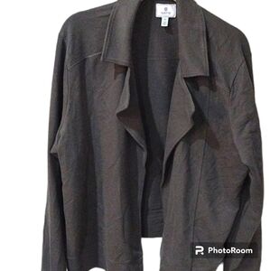 Green Susina Open Blazer Jacket 2x